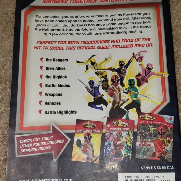 Power Ranger book - Picture 3 of 3